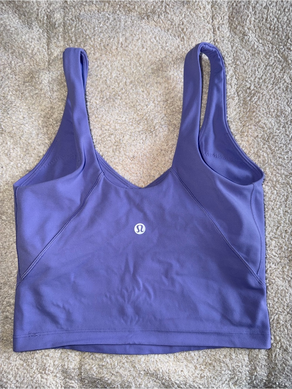 lululemon athletica Violet Supportive Crop Tank
